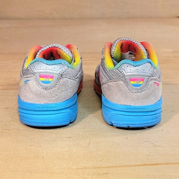 New Balance 990v4 Infant Toddler Kids Multicolor Shoes - Picture 5 of 8